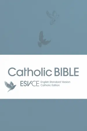 ESV-CE Catholic Bible, Sky Blue Flexiback, Debossed Dove, British Liturgical Bible, ESV-CE, Flexiback, Standard size