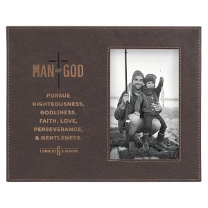 Photo Frame Brown Man of God 1 Tim. 6:11