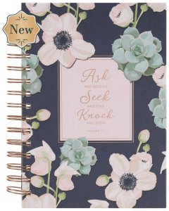 Journal Spiral Ask Seek Knock Matt. 7:7