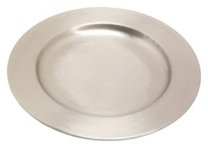 Nickel Plated Candlestick Plate D 14 cm