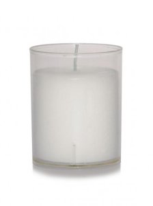 Clear Plastic Cased Votive Lights, 24 Hour, Pack of 60