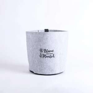 Grow Bag Bloom Grey - Velcro Back - 11.4litres
