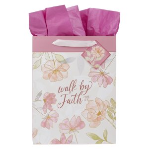 Gift Bag LG Portrait Walk By Faith 2 Cor. 5:7