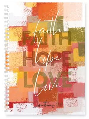 Faith Hope Love Soft Cover Journals