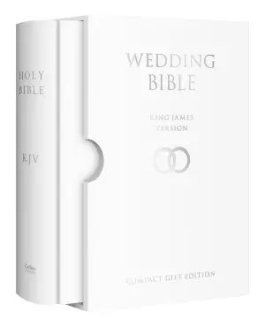 King James Version (KJV) White Presentation Wedding Bible