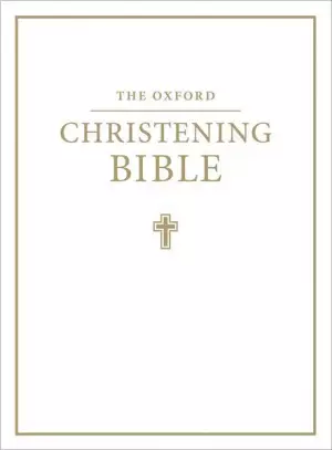 KJV Christening Bible: White, Imitation Leather