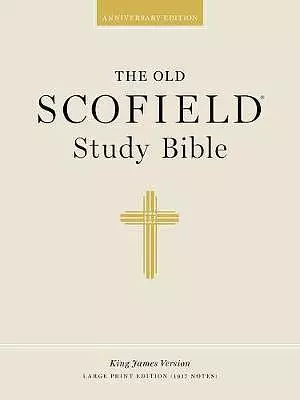 KJV Old Scofield® Study Bible: Black, Genuine Leather, Large Print
