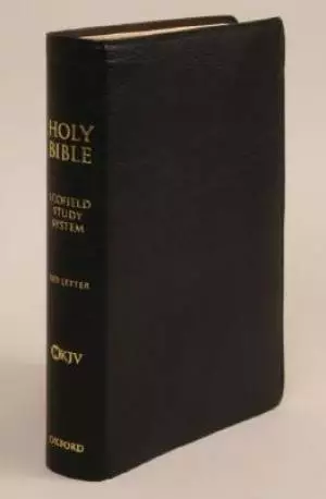 NKJV Scofield Study Bible 3 Black Leather
