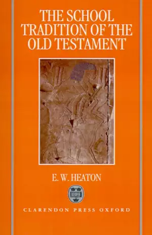 School Tradition Of The Old Testament