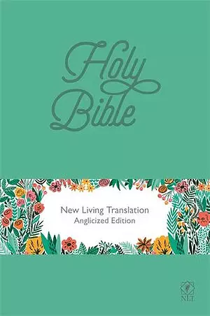 NLT Holy Bible, Green, Flexiback, Anglicized, Presentation Page, Ribbon Marker