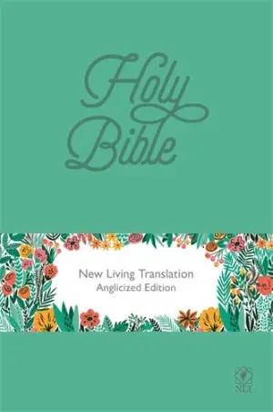 NLT Holy Bible, Teal Soft–tone Flexiback, Debossed Cover, British Text, NLT New Living Translation, Flexiback, Standard size