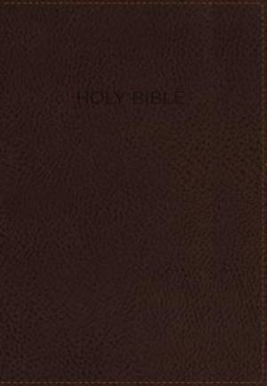 NIV, Foundation Study Bible, Imitation Leather, Brown, Indexed, Red Letter Edition