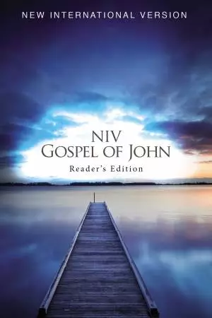 NIV, Gospel of John, Reader's Edition, Paperback