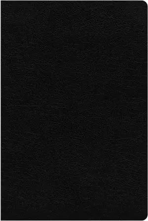NIV Study Bible, Fully Revised Edition (Study Deeply. Believe Wholeheartedly.), Bonded Leather, Black, Red Letter, Thumb Indexed, Comfort Print