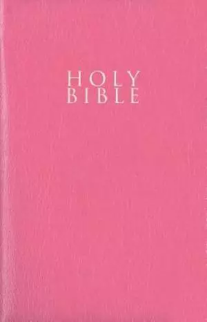 NIV Gift and Award Bible, Leather-Look, Pink, Red Letter Edition, Comfort Print