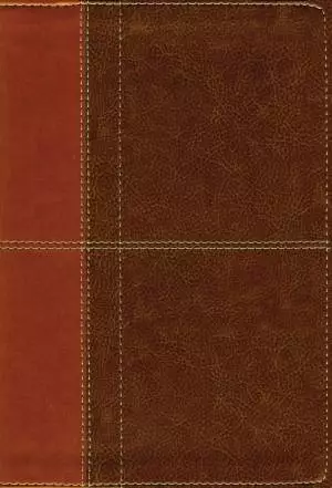 NIV, Life Application Study Bible, Third Edition, Personal Size, Imitation Leather, Brown, Red Letter, Thumb Indexed