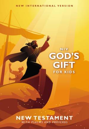 NIV, God's Gift for Kids New Testament with Psalms and Proverbs, Pocket-Sized, Paperback, Comfort Print