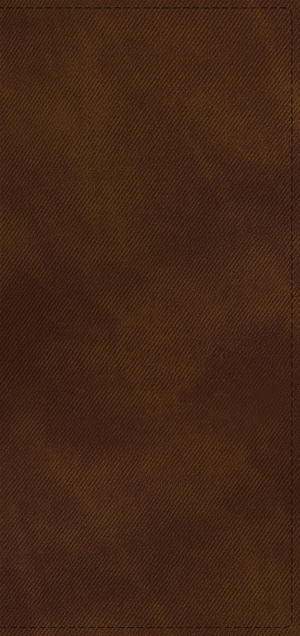 NIV, Pocket Thinline Bible, Leathersoft, Brown, Red Letter, Comfort Print
