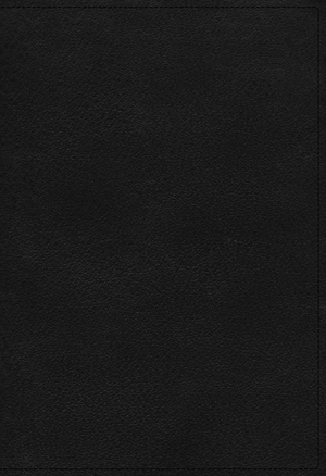 KJV, Thompson Chain-Reference Bible, Large Print, Genuine Leather, Cowhide, Black, Red Letter, Comfort Print