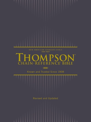 NASB, Thompson Chain-Reference Bible, Hardcover, 1995 Text, Red Letter, Comfort Print