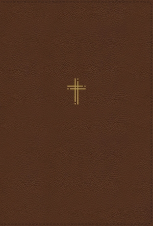 NASB, Thompson Chain-Reference Bible, Leathersoft, Brown, 1995 Text, Red Letter, Thumb Indexed, Comfort Print
