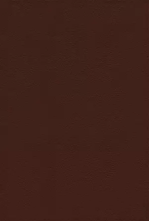 NIV, Thompson Chain-Reference Bible, Large Print, Genuine Leather, Cowhide, Brown, Red Letter, Art Gilded Edges, Comfort Print