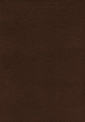 ESV, Thompson Chain-Reference Bible, Leathersoft, Brown, Red Letter
