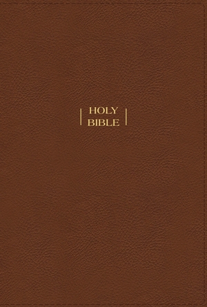 NIV, Wide Margin Bible (A Bible that Welcomes Note-Taking), Leathersoft, Brown, Red Letter, Comfort Print