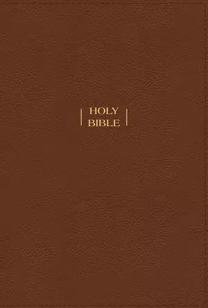 NIV, Wide Margin Bible (A Bible that Welcomes Note-Taking), Leathersoft, Brown, Red Letter, Comfort Print