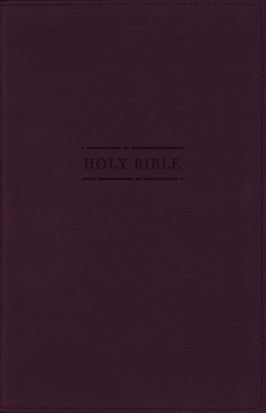 NRSVue, Gift Bible, Leathersoft, Burgundy, Comfort Print