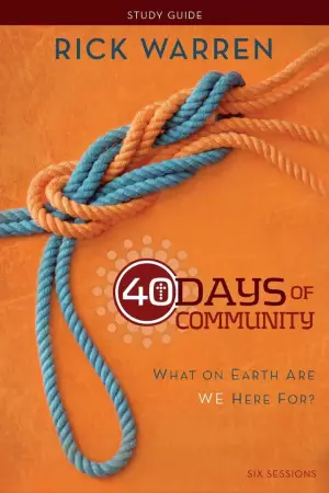 40 Days Of Community Study Guide