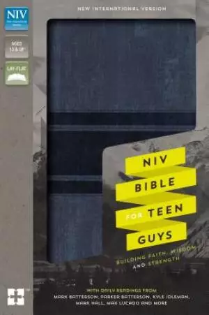 NIV Bible for Teen Guys, Imitation Leather, Blue