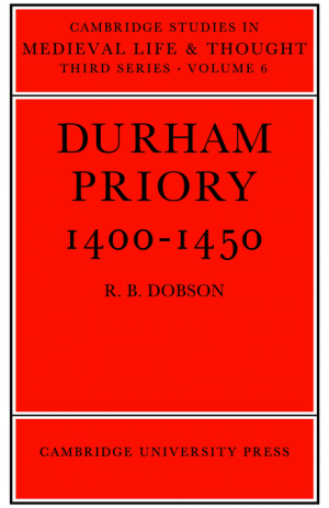 Durham Priory 1400 1450