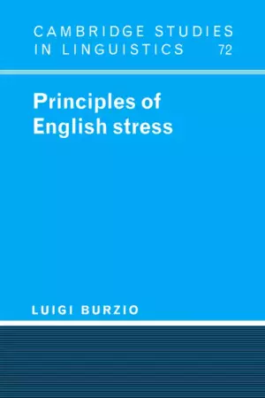 Principles of English Stress