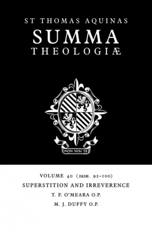 Summa Theologiae Vol 40