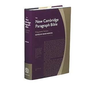 KJV New Cambridge Paragraph Bible: Hardback