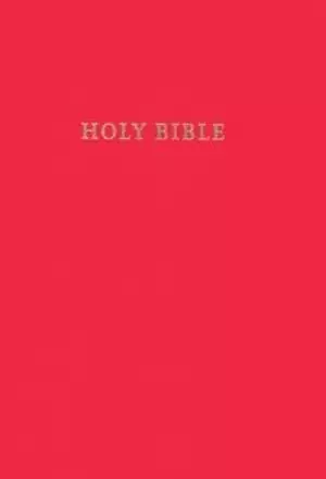 REB Lectern Bible: Red, Imitation Leather