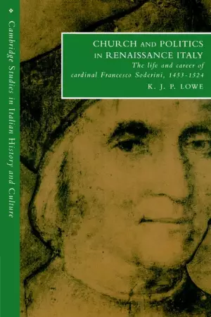 Church and Politics in Renaissance Italy