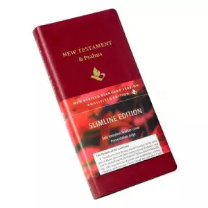 NRSV New Testament and Psalms  Burgundy Imitation Leather