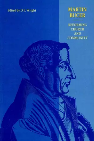 Martin Bucer Reforming Church And Commun