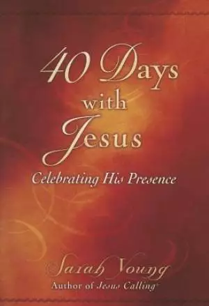 40 Days With Jesus Softcover Book