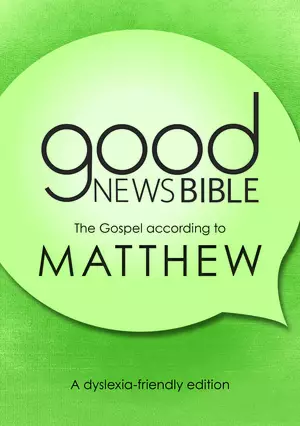 Good News Bible The Gospel of Matthew