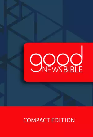 Good News Bible Compact Edition, Blue, Hardback, Book introductions, Illustrations, Bible References, Maps, Index, Word Definitions