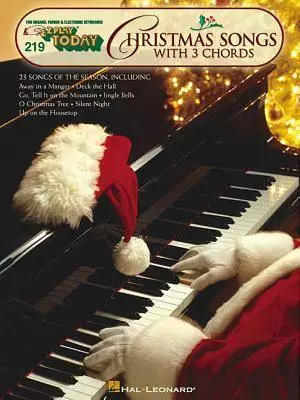 Christmas Songs with 3 Chords: E-Z Play Today Volume 219