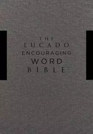Max Lucado NKJV Encouraging Word, Bible, Grey, Hardback, Comfort Print, Articles, Study Notes, Bible Study, Book Introductions, Journaling Space, Scripture Reference List, Reading Plan, Maps