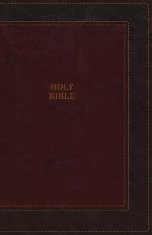 KJV, Thinline Bible, Compact, Imitation Leather, Burgundy, Red Letter Edition