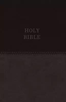 KJV, Value Thinline Bible, Large Print, Imitation Leather, Gray, Red Letter Edition