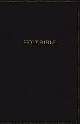 KJV, Thinline Bible, Large Print, Imitation Leather, Black, Red Letter Edition