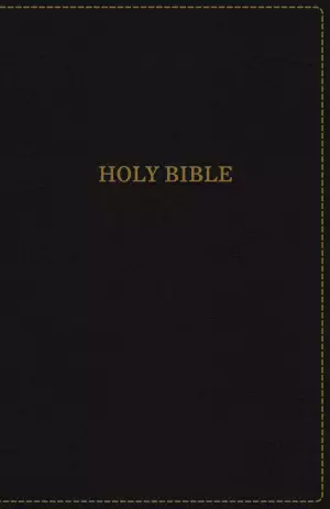 KJV, Thinline Bible, Compact, Imitation Leather, Black, Red Letter Edition