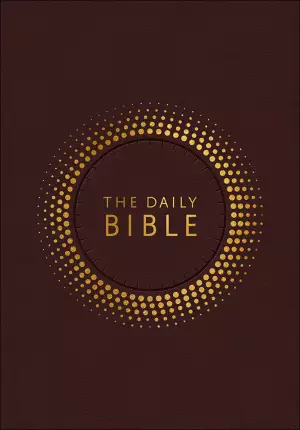 NIV Daily Bible, Brown, Imitation Leather, Chronological, 365 Daily Readings, Introductory Notes, Devotional Insights, Cross References